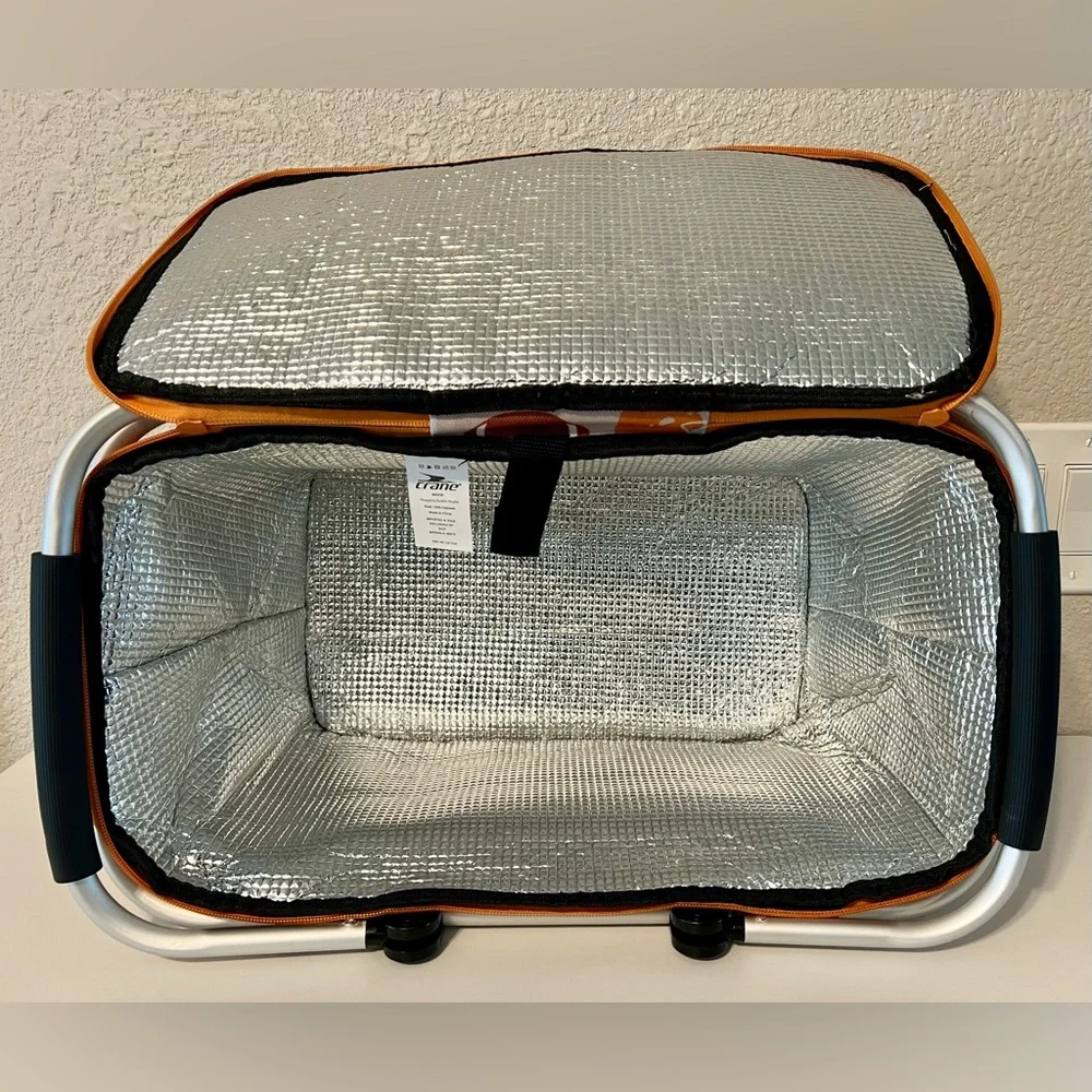 NWT Football Print Cooler Basket